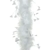 Biały łańcuch choinkowy - BOA - 184 cm