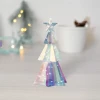 Dekoracyjna choinka z gwiazdą - 40 Micro LED 37,2 cm