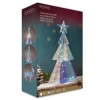 Dekoracyjna choinka z gwiazdą - 40 Micro LED 37,2 cm