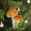 Grzyby leśne - Dekoracja choinkowa na klipsie 9 cm fot.6