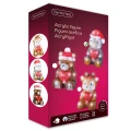 Świąteczna figurka dekoracyjna - Pingwin - 24 LED 22,5 cm