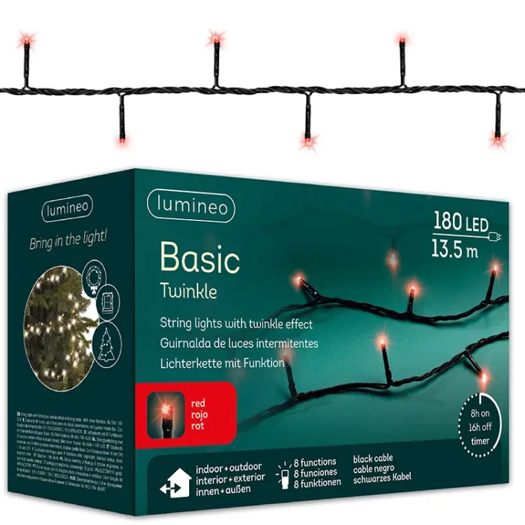 Światełka choinkowe BASIC Twinkle - 8 Funkcyjny programator fot.48