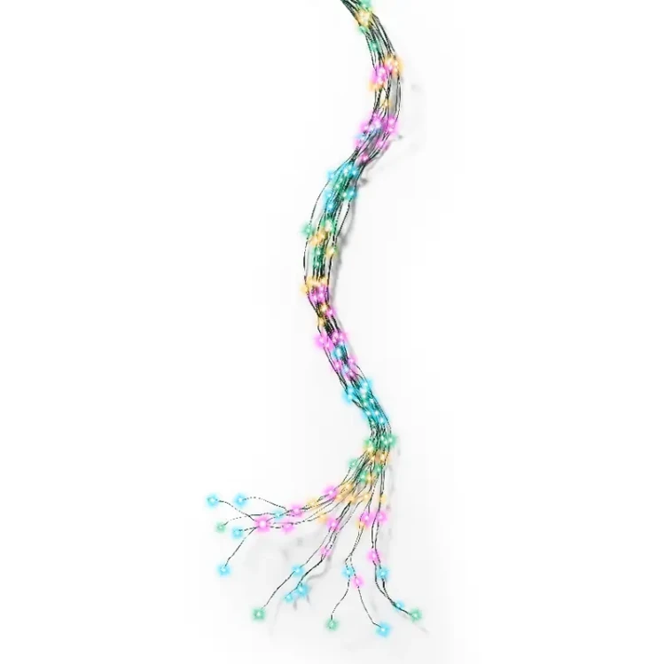 Lampki Choinkowe NITKI 16x240 cm - Multikolor 832 microLED fot.2