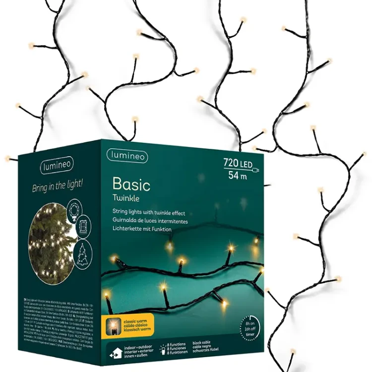 Światełka choinkowe BASIC Twinkle - 8 Funkcyjny programator fot.32