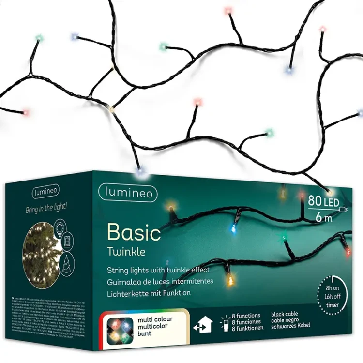 Światełka choinkowe BASIC Twinkle - 8 Funkcyjny programator3 fot.30