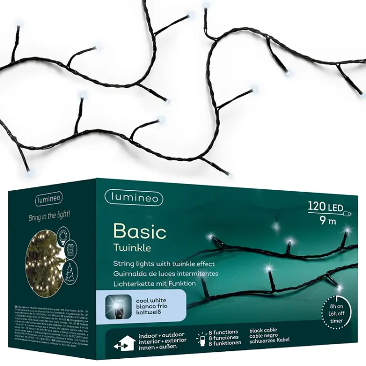 Światełka choinkowe BASIC Twinkle - 8 Funkcyjny programator fot.28