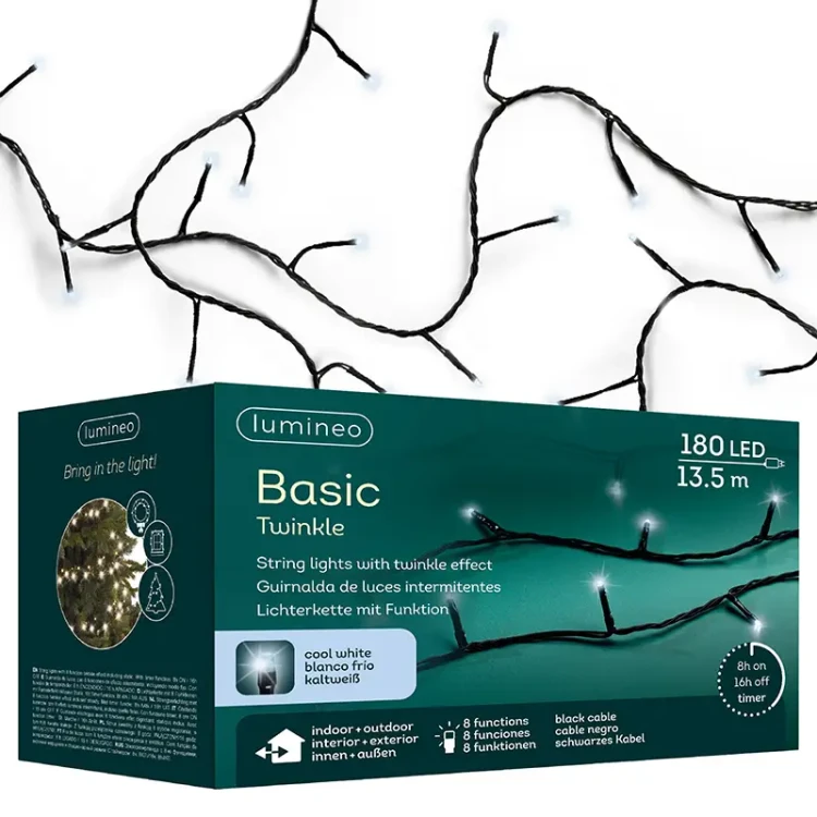Światełka choinkowe BASIC Twinkle - 8 Funkcyjny programator fot.27