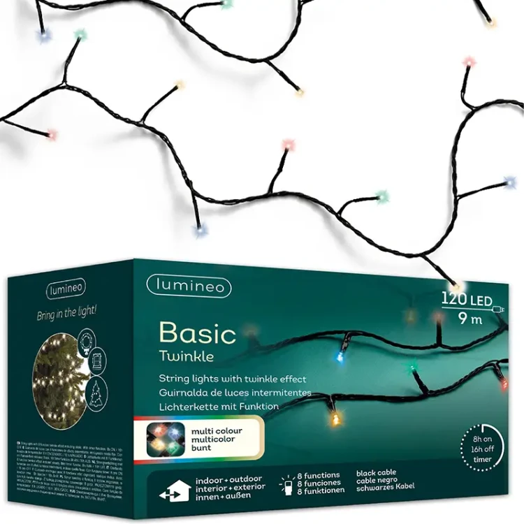 Światełka choinkowe BASIC Twinkle - 8 Funkcyjny programator fot.26