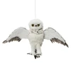 Futrzana Sowa - zawieszka choinkowa 28 cm