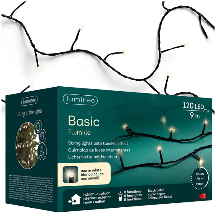 Światełka choinkowe BASIC Twinkle - 8 Funkcyjny programator fot.18