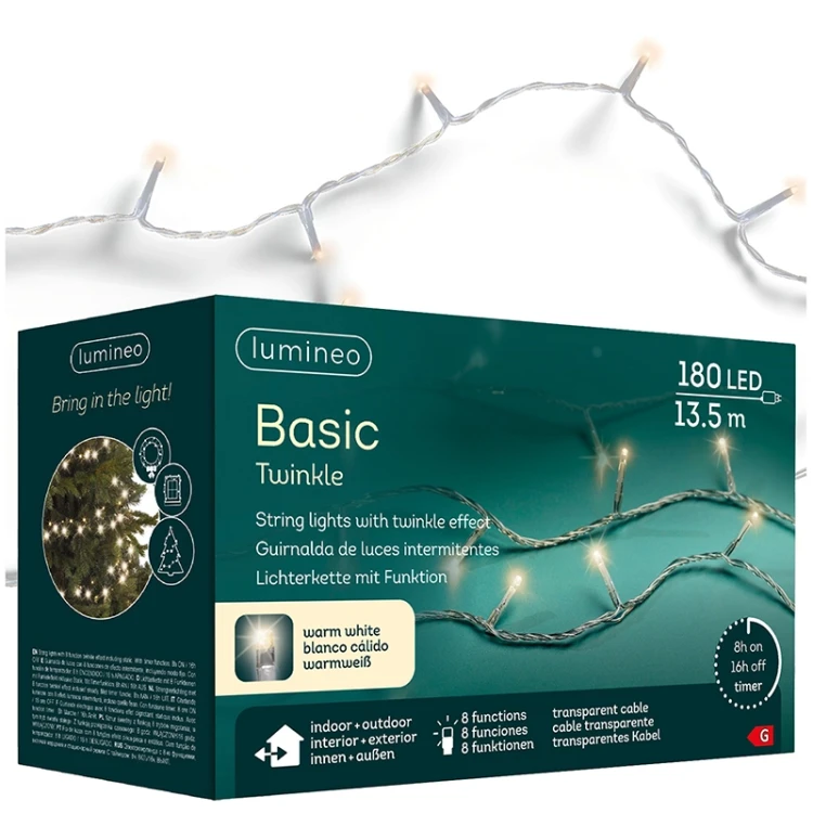 Światełka choinkowe BASIC Twinkle - 8 Funkcyjny programator fot.15