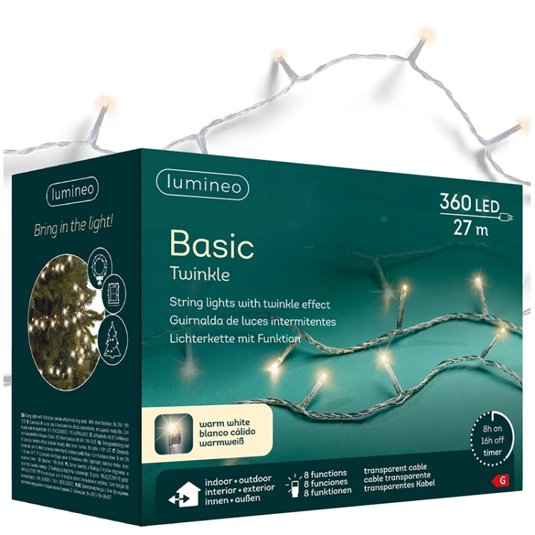Światełka choinkowe BASIC Twinkle - 8 Funkcyjny programator fot.14