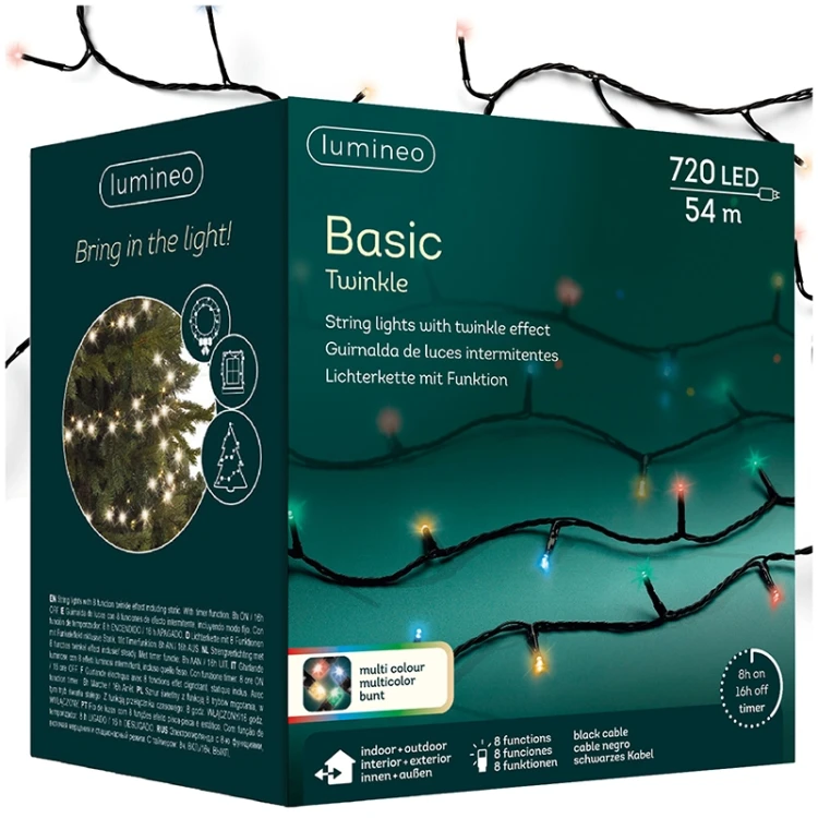Światełka choinkowe BASIC Twinkle - 8 Funkcyjny programator fot.11