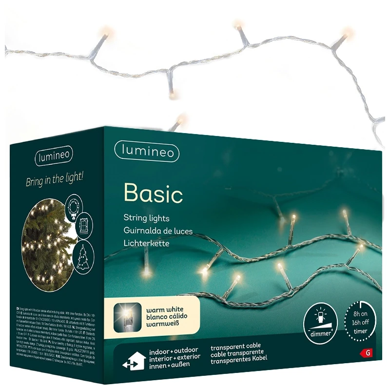 Światełka Choinkowe BASIC - Regulacja Jasności fot.1