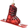 Szklana Zawieszka na Choinkę - Buty narciarskie 12,6 cm fot.4
