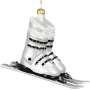 Szklana Zawieszka na Choinkę - Buty narciarskie 12,6 cm fot.5