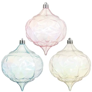 Plastikowy zestaw bombek choinkowych 8 cm