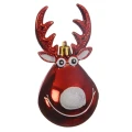 Czerwony renifer - zawieszka choinkowa 11 cm