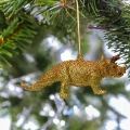 Dinozaury - Brokatowe zawieszki choinkowe fot.6