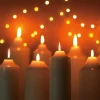 Świeca Kościelna - Kość Słoniowa fot.2