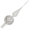 Szklany Szpic Choinkowy 31 cm - Gwiazdki fot.3