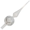 Szklany Szpic Choinkowy 31 cm - Gwiazdki fot.3