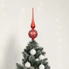 Szklany Szpic Choinkowy 31 cm - Gwiazdki fot.2