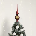 Szklany Szpic Choinkowy 31 cm - Gwiazda fot.2