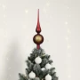 Szklany Szpic Choinkowy 31 cm - Gwiazda fot.2