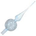 Szklany Szpic Choinkowy 31 cm - Spirala fot.4