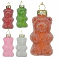Zestaw zawieszek choinkowych - Żelki Misie kpl. 5 szt. 8 cm
