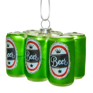 Zawieszki choinkowe - 6PAK piwa - 9 cm