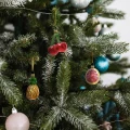 Zestaw Zawieszek Choinkowych - Szklane Owoce Mix 6 szt. fot.3