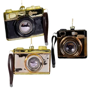 Szklany bombka choinkowa - Aparat z paskiem PU