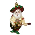 Szklana Zawieszka Choinkowa - Mexico Santa Claus fot.1