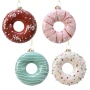 Szklana Zawieszka Choinkowa Świąteczny Donut kpl. 2 szt. fot.1