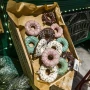 Szklana Zawieszka Choinkowa Świąteczny Donut kpl. 2 szt. fot.2