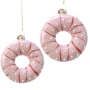 Szklana Zawieszka Choinkowa Świąteczny Donut kpl. 2 szt. fot.7