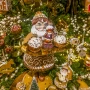 Kolorowe babeczki - Szklane zawieszki na choinkę