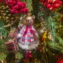 Para niedźwiadków - Szklane zawieszki choinkowe