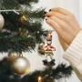 Szklane zawieszki choinkowe - Muzyczni żołnierze