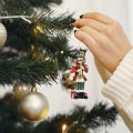 Szklane zawieszki choinkowe - Świąteczne postacie fot.3