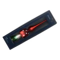 Szklany szpic choinkowy 31 cm - Czerwony Muchmor