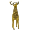 Złoty Jeleń - Figurka dekoracyjna 65x47x14 cm