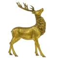 Złoty Jeleń - Figurka dekoracyjna 65x47x14 cm