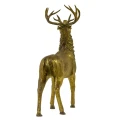 Złoty Jeleń - Figurka dekoracyjna 65x47x14 cm