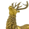 Złoty Jeleń - Figurka dekoracyjna 65x47x14 cm