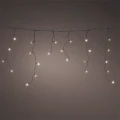 Kurtyna świetlana SOLARNA - 259 LED 11m Ciepły biały fot.4