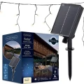 Kurtyna świetlana SOLARNA - 259 LED 11m Ciepły biały fot.1