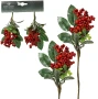 Dekoracyjne gałązki choinkowe 16 cm kpl. 2 szt. w3
